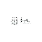 Sea Dog 203590-1 Dampening Offset Butt Hinge New. Price: $23.39.