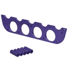 Legend Boat Rod Rack Panel 316454 14 1/2 X Inch Purple Aluminum New. Price: $58.25.