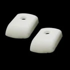 Standard White Plastic Rub Rail End Caps Pair (2) Marine Boat New. Price: $9.95.