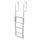 Extreme Max Sliding Dock Ladder 5-STEP Aluminum Rv Acessory Welded Silver New. Price: $301.19.