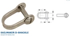 Sea Dog Stainless Steel Sailmaker Shackle 140154 - Lot Of 3 New. Price: $12.00.