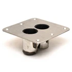 Springfield Marine Boat Pylon Base 3640035-S Kingpin Tow 2 Hole Satin New. Price: $67.14.