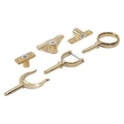Sea Dog 1/2" I.d. X 1-1/16" Cast Brass/polyethylene Top Mount Oarlock New. Price: $33.38.