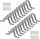80 Pcs Stainless Boat Bimini Top Pad Eye Straps Tie Down Kayak Deck Loops New. Price: $64.99.
