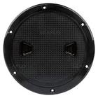 Seaflo Marine Circular Non-slip Screw Out Deck Plate Inspection 4", Black New. Price: $17.30.