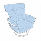Ow Lee Monterra Lounge Chair Replacement Cushion Set New. Price: $801.90.