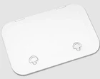 Pompanette Bright White Series X Rectangle Molded Access Hatch (G7711) New. Price: $70.00.