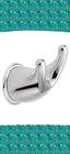Moen Mason Double Robe Hook In Chrome YB8003CH Sleek Look New With Out Box. Price: $7.75.