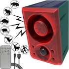 Solar Outdoor Motion Sensor Alarm-dog Barking Gunshot Sound,support Recording New. Price: $29.88.