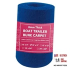 Boat Trailer Bunk Carpet, Blue 0.31IN(THK) X 11IN(W) 13FT(L) New. Price: $37.41.