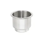Whitecap S-3511C Stainless Steel Flush Drink Holder 3-7/8" Cutout New. Price: $38.19.