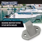 New Siiver Tracker Marine Motor Toter Stud W/ Holes Stainless Steel 160825. Price: $11.26.