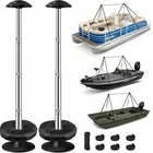 Fuprosico Boat Cover Support Poles With Ring Sandbags, Adjustable Pontoon Boa... New. Price: $62.31.