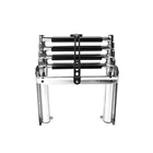 Marine City 4 Step Stainless Steel Telescoping Swim Ladder With Rubber Strap New. Price: $199.00.