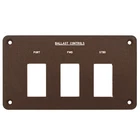 Cobalt Boat Blank Switch Panel 503119WB Brown Aluminum New. Price: $15.03.