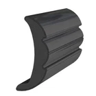 Taco Rigid Vinyl Flex-core Rub Rail 2" 7/8" Black V21-9906BKA60D-1 New. Price: $331.78.