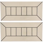 Scout Boat Non-skid Mat DH2829/DH2830 Light Gray 16 1/2IN (set Of 2) New. Price: $79.56.