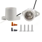 Surface Mount E26 Socket, Porcelain Medium Base Lamp Holder,cleat Light... New. Price: $18.21.