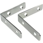 (12)-STAINLESS Steel 1/2" X 2-3/8" Angle Bracket 90 Degree Corner Brace (2/PK) New. Price: $107.99.