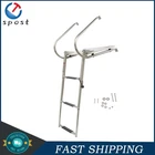 3-STEP Stainless Steel Ship Ladder With Platform Marine Telescoping New. Price: $108.44.