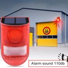 Waterproof Outdoor Solar Powered Led Alarm Lamp Warning Security Flashing Light New. Price: $10.54.
